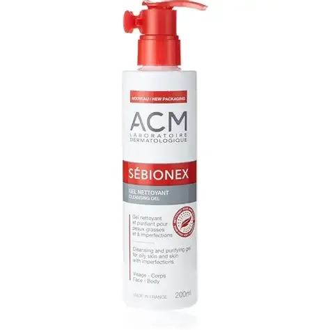 ACM SEBIONEX GEL MOUSS NETTOYANT 200 ML